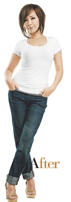 塑身女皇鄭多蓮after