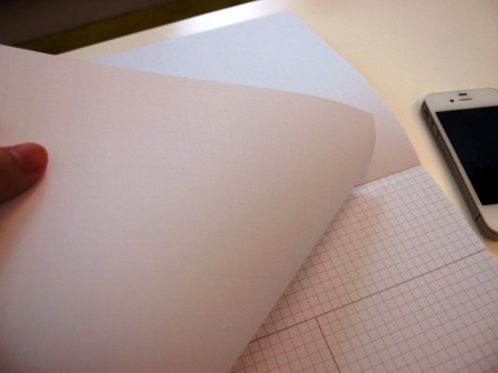 黃金3分割方格筆記本(A4版)